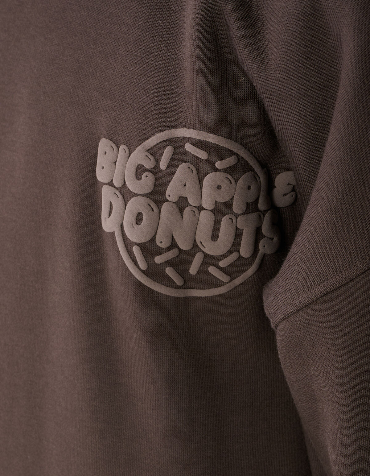 Donut Hoodie Donkerbruin SHOEBY BOYS