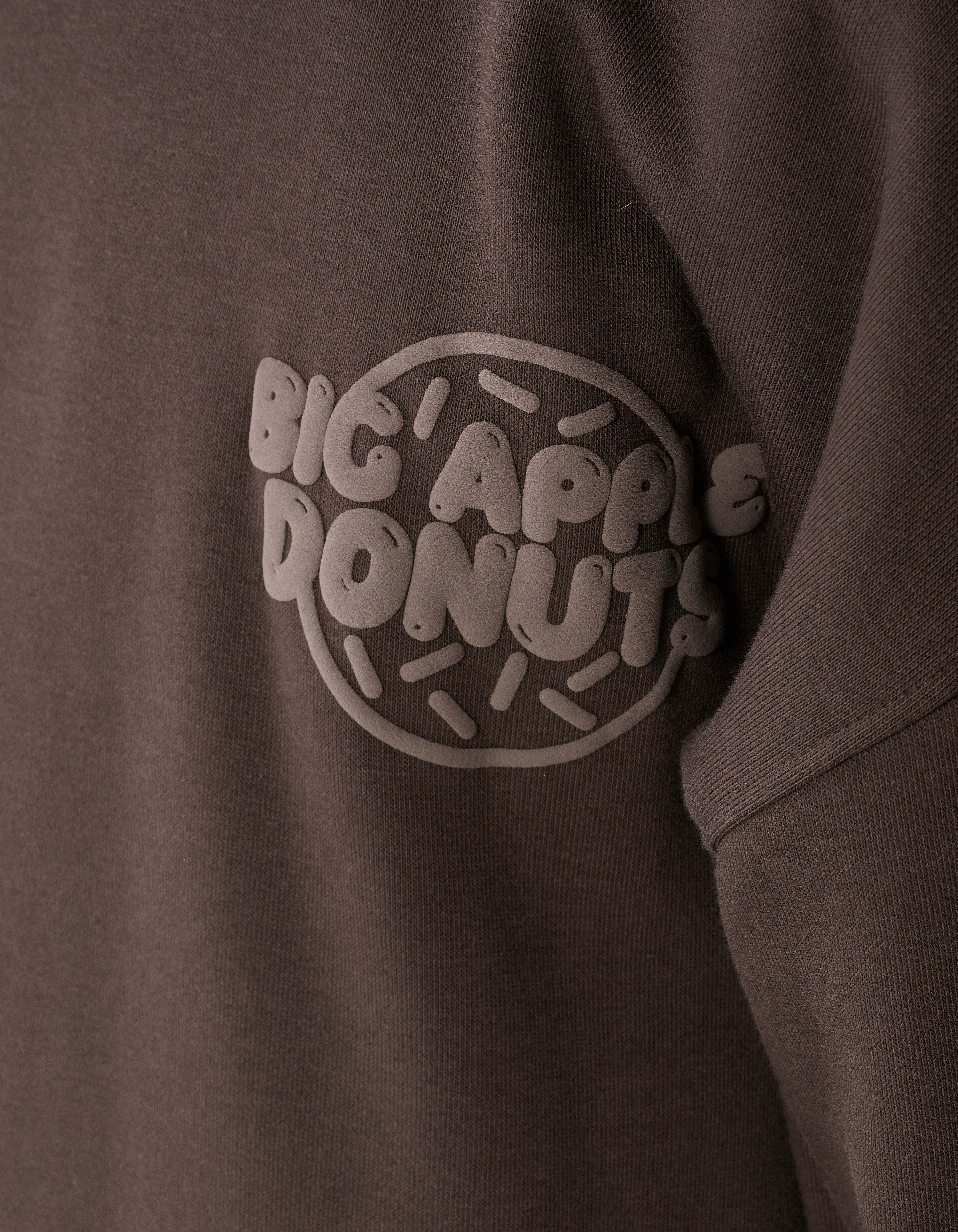 Donut Hoodie Donkerbruin SHOEBY BOYS