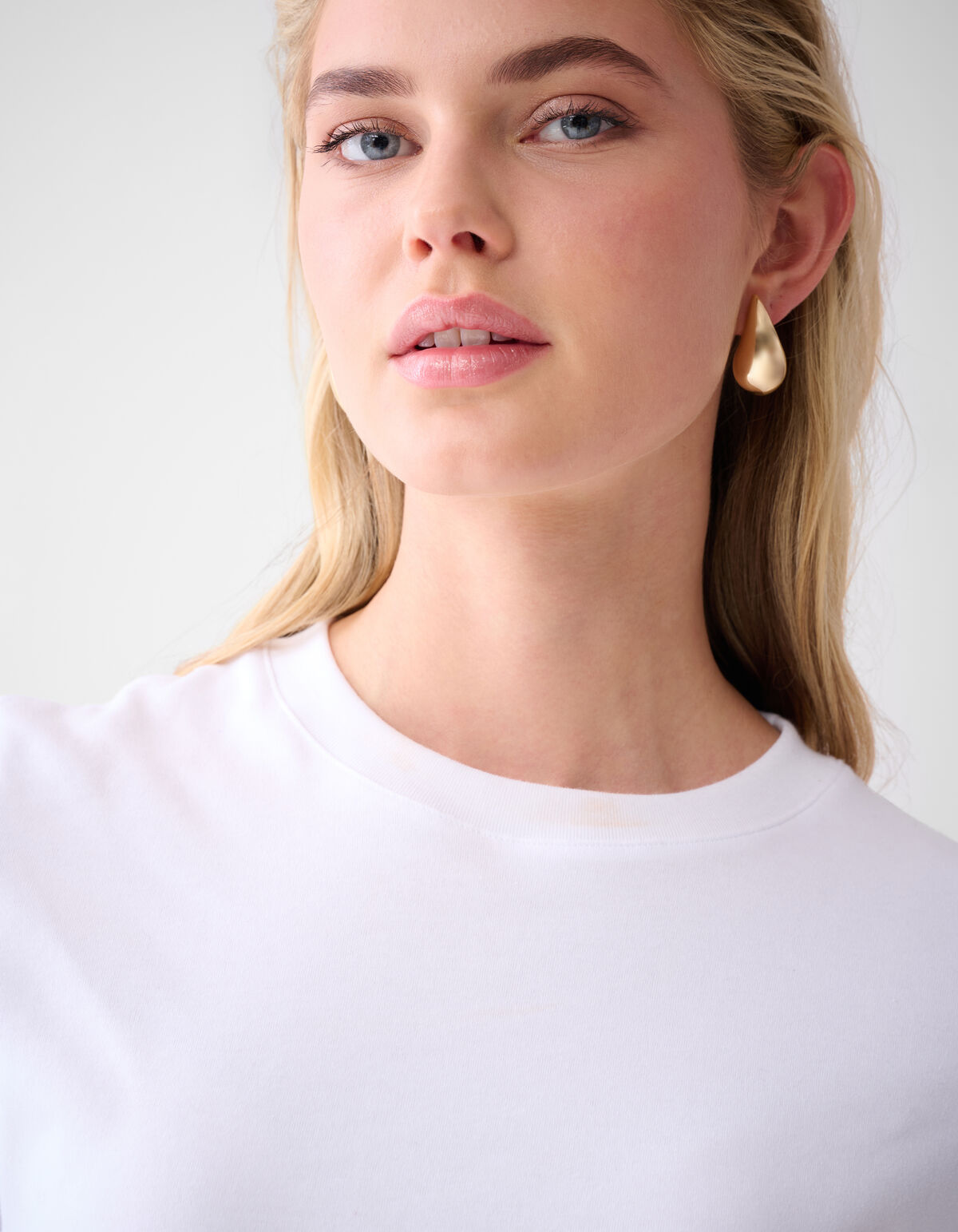 Basis T-shirt Wit By Lonneke SHOEBY WOMEN