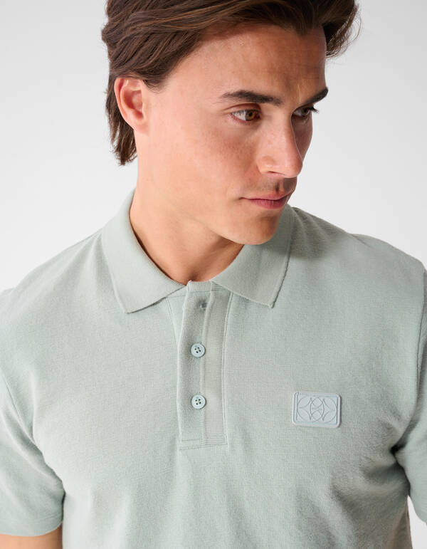Spark Polo Lichtgroen SHOEBY MEN