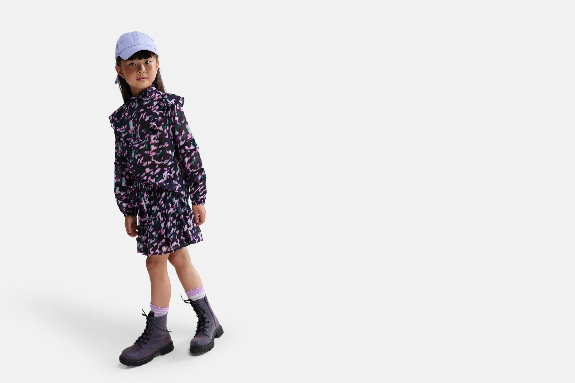 Print Blouse By Nicolette SHOEBY GIRLS