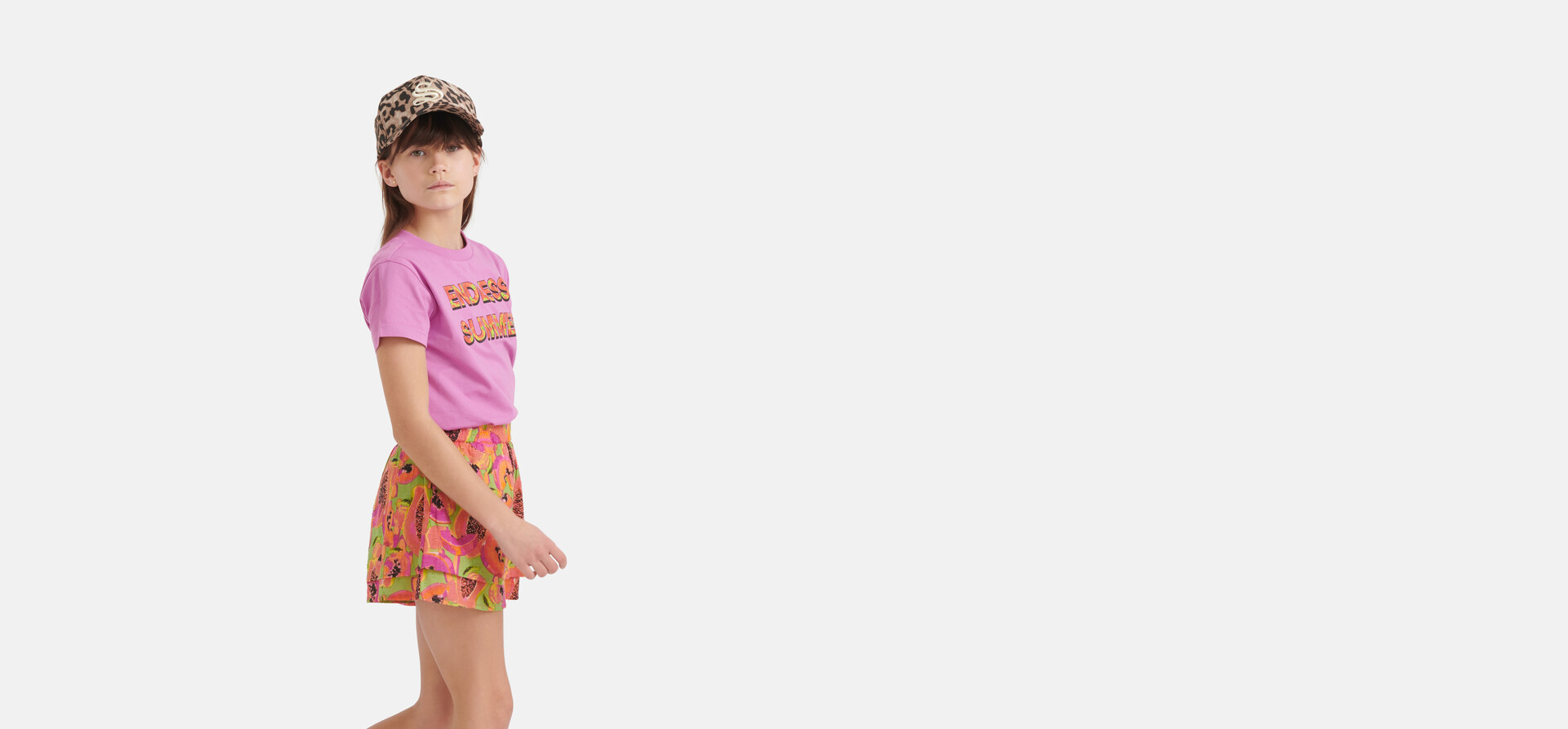 Fruit T-shirt Paars SHOEBY GIRLS