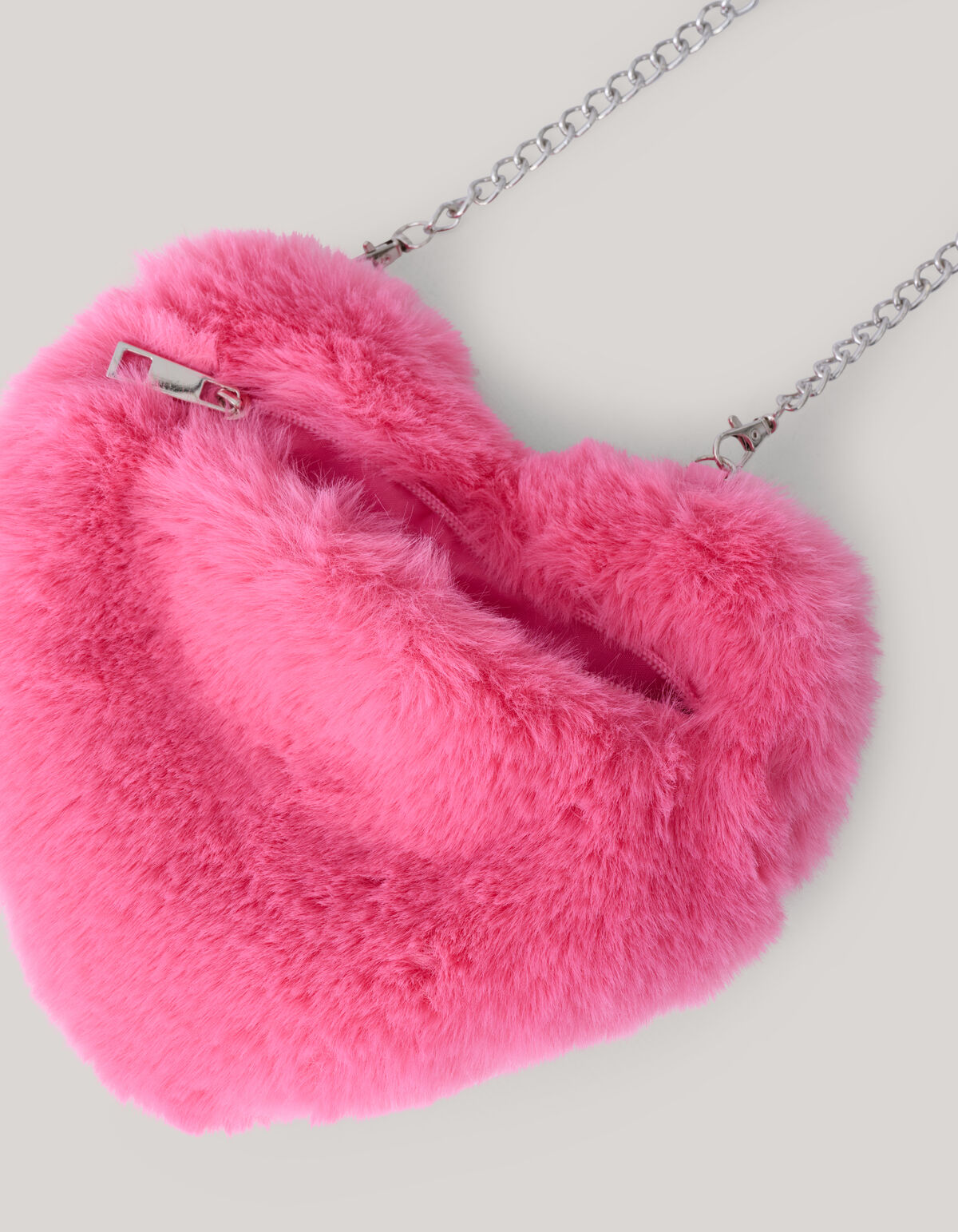Fur Heart Tas Roze SHOEBY ACCESSOIRES