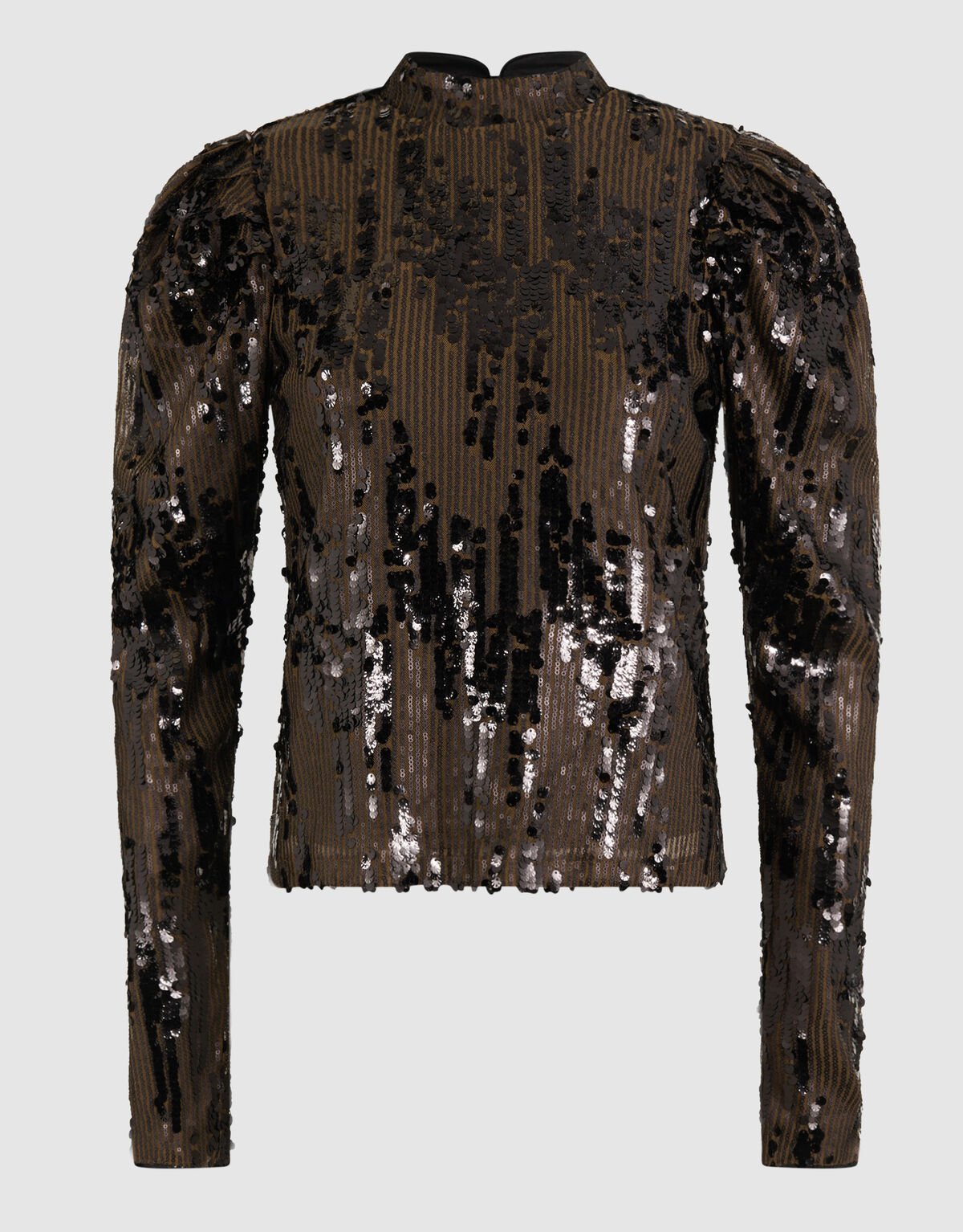 Sequin Top Khaki SHOEBY WOMEN