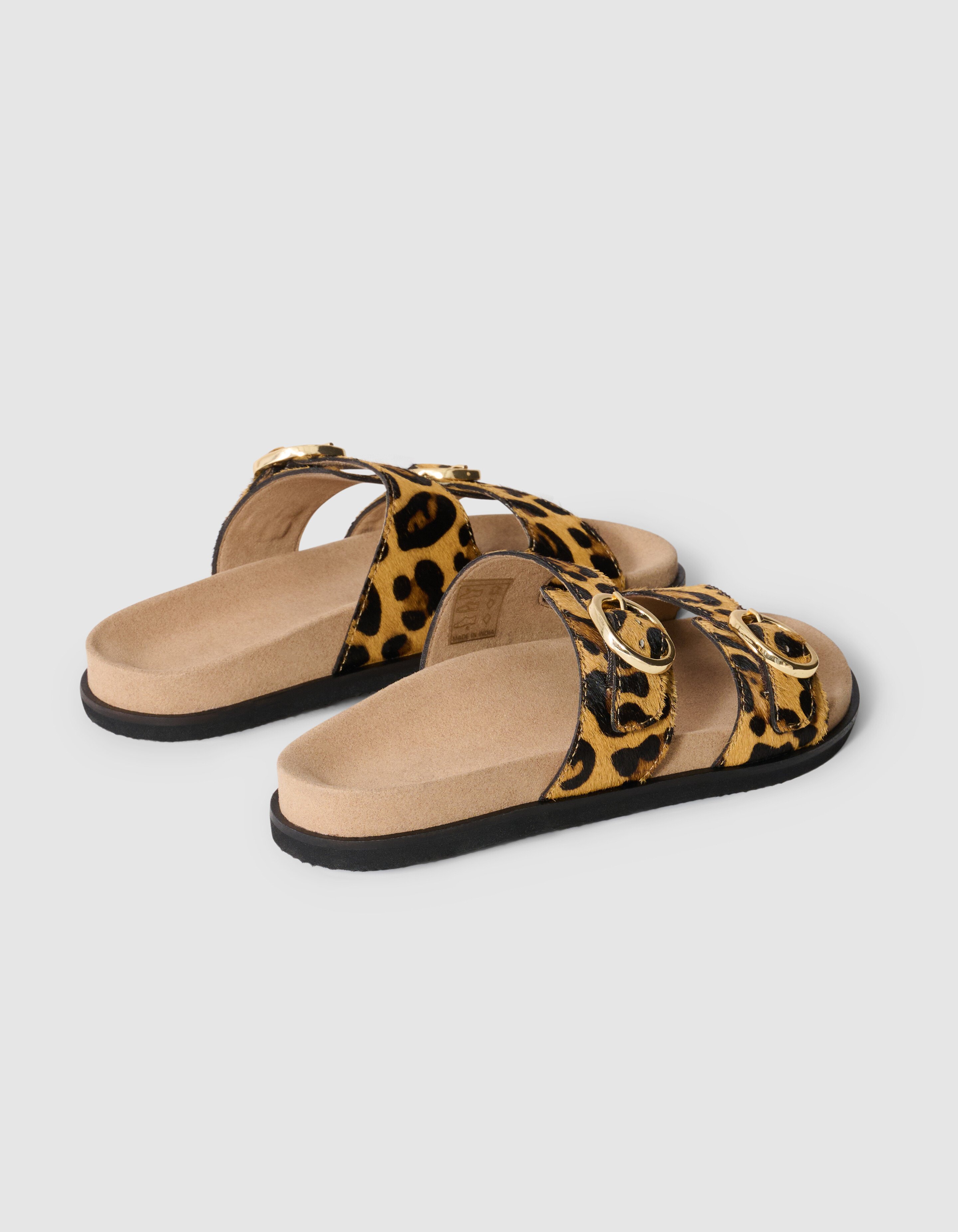 Leopard Slipper Bruin SHOEBY SHOES