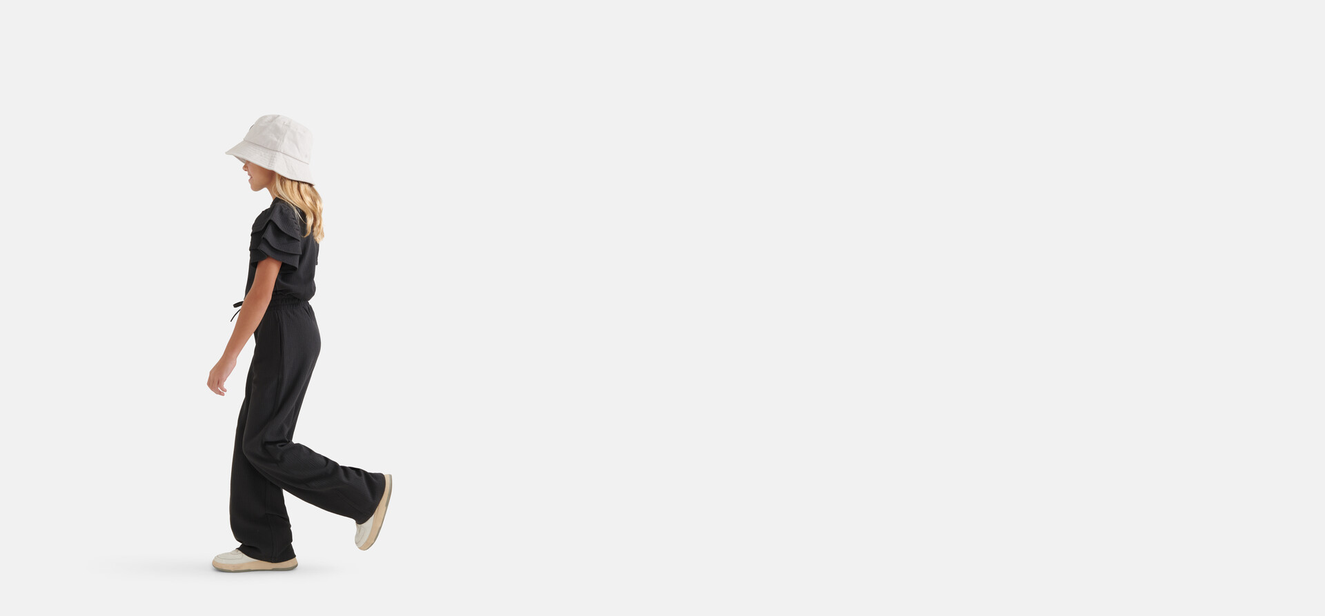 Crinkle Top Donkergrijs SHOEBY GIRLS