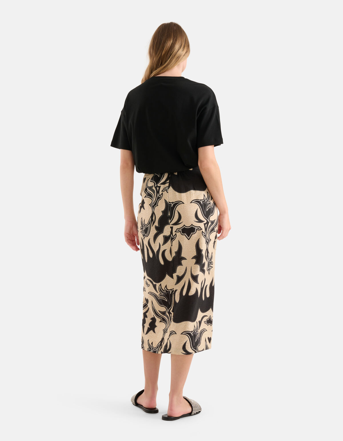 Artwork Rok Zwart/Beige SHOEBY WOMEN