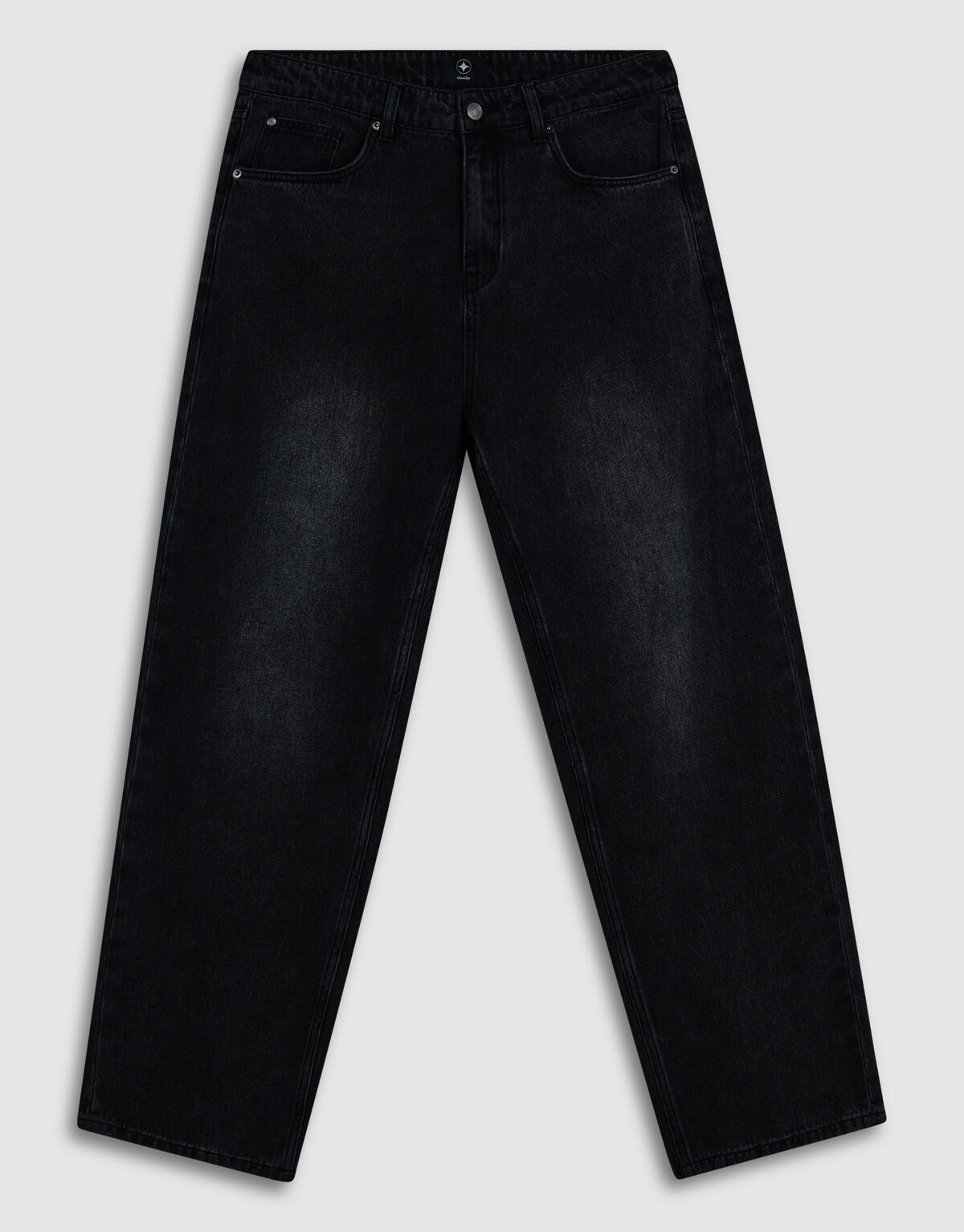 Straight Fit Jeans Donkergrijs L32 SHOEBY MEN