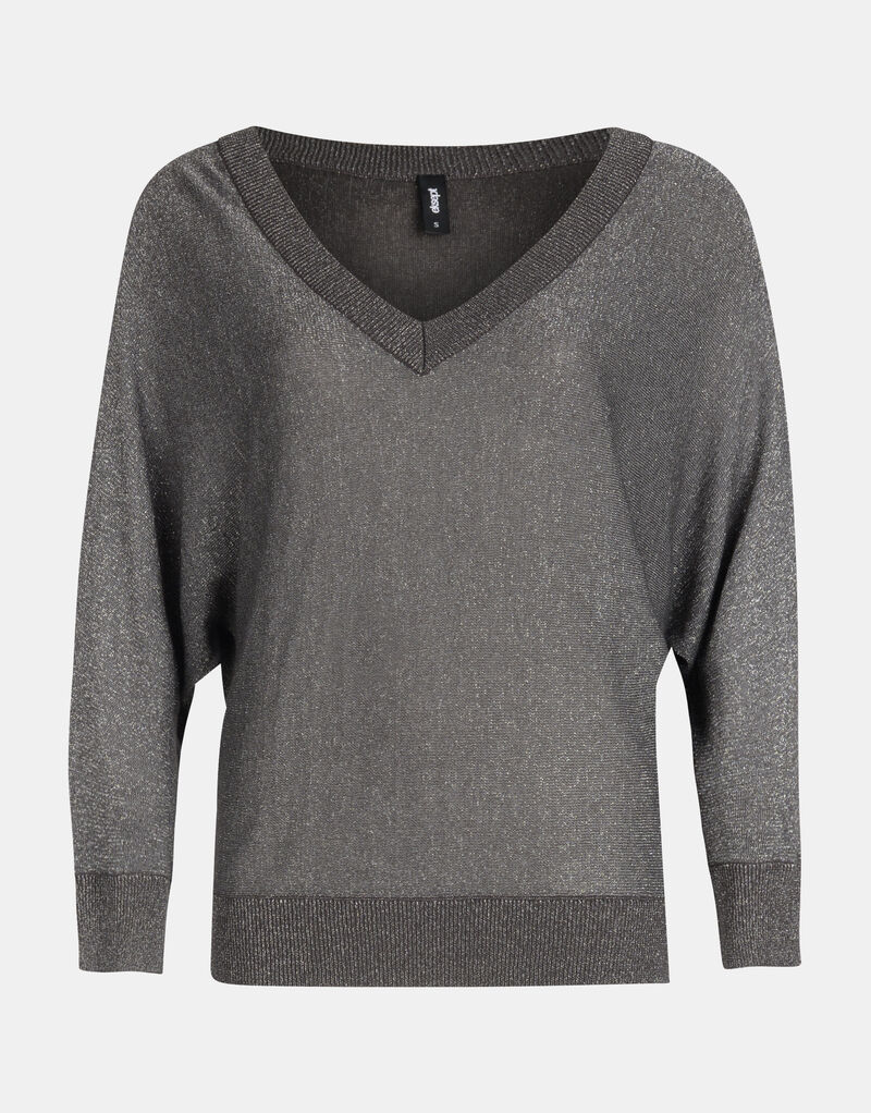 Glitter V Pullover