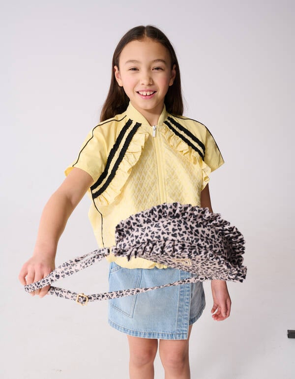 Ruffle Heart Jack Lichtgeel SHOEBY GIRLS