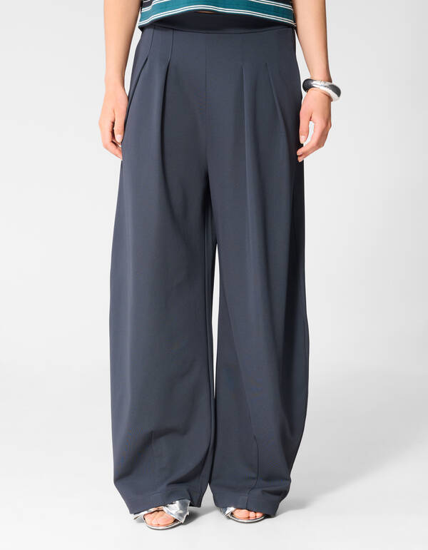 Barrel Fit Jogger Donkerblauw SHOEBY WOMEN