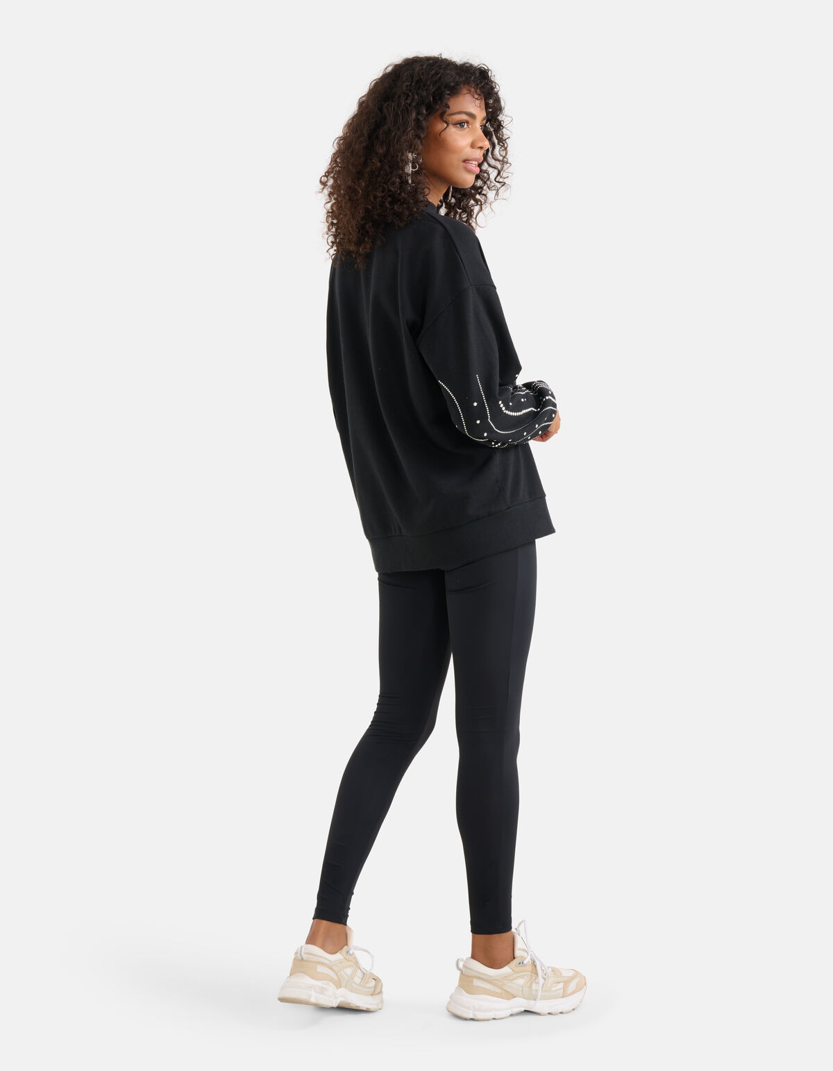 Studs Sweater Zwart SHOEBY WOMEN