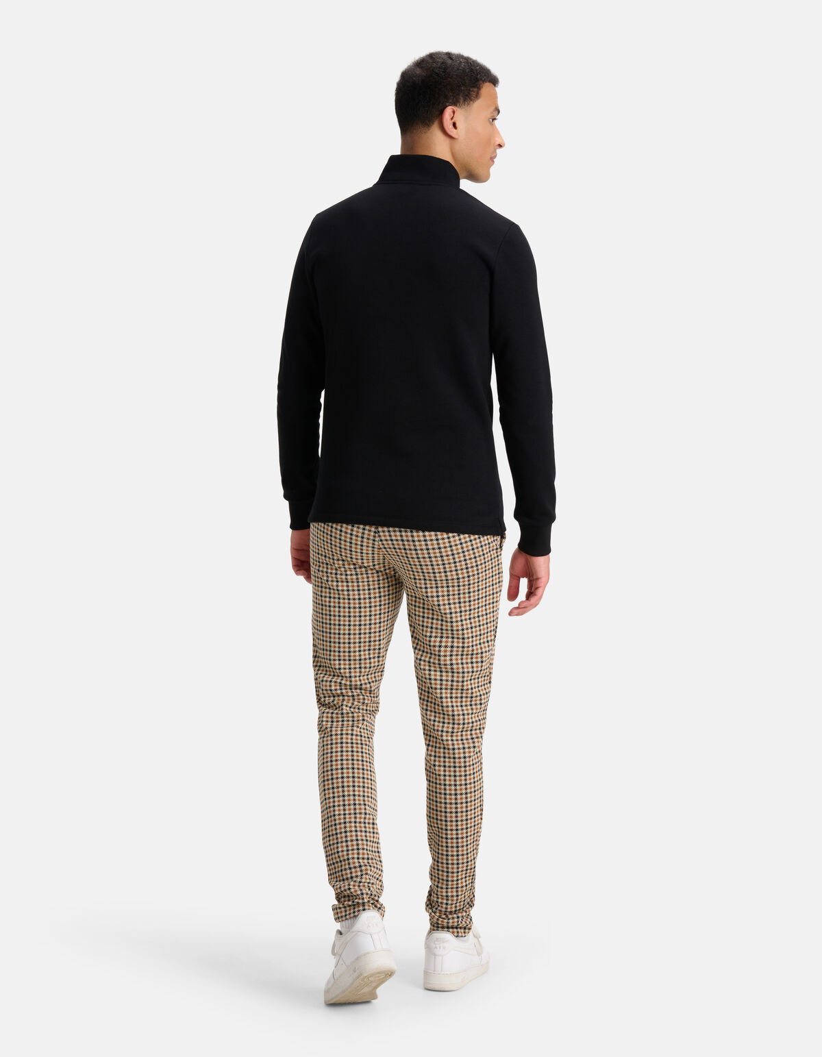 Knopen Sweater Zwart SHOEBY MEN