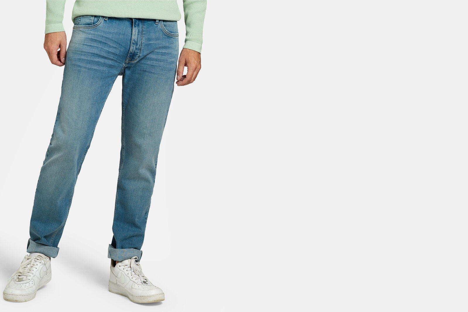 Lewis Straight Lime Jeans L34