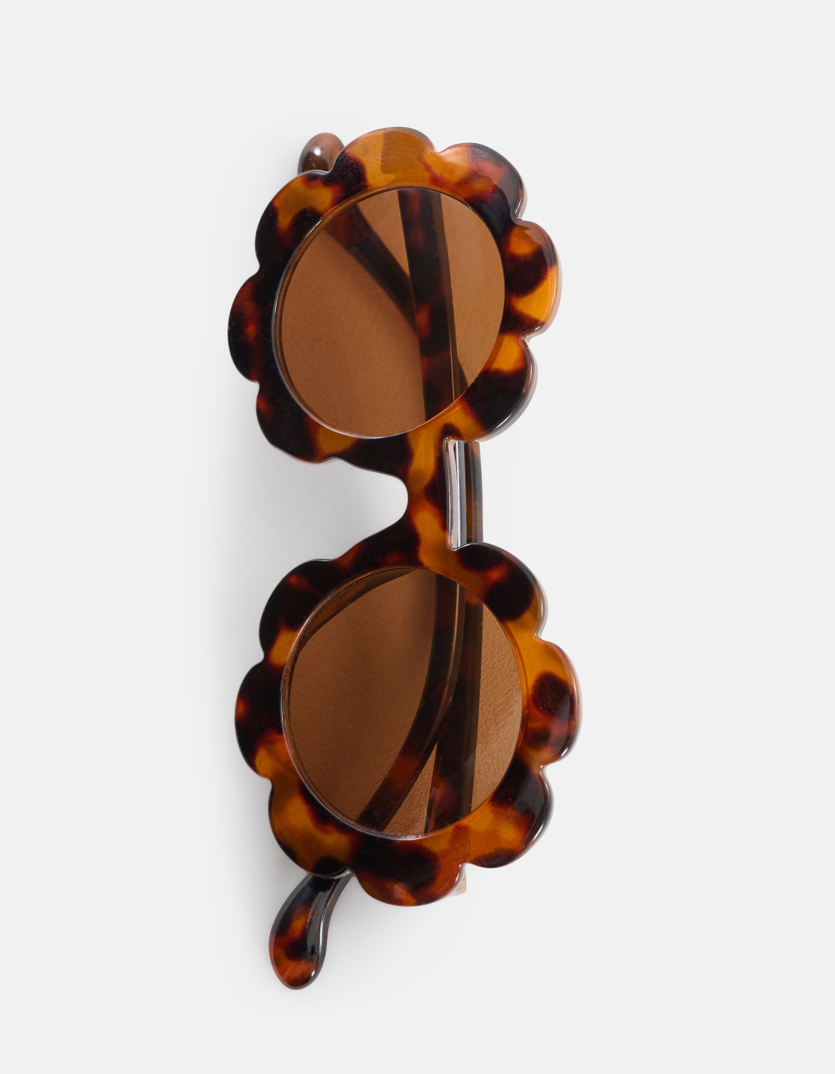 Flower Zonnebril Bruin SHOEBY ACCESSOIRES