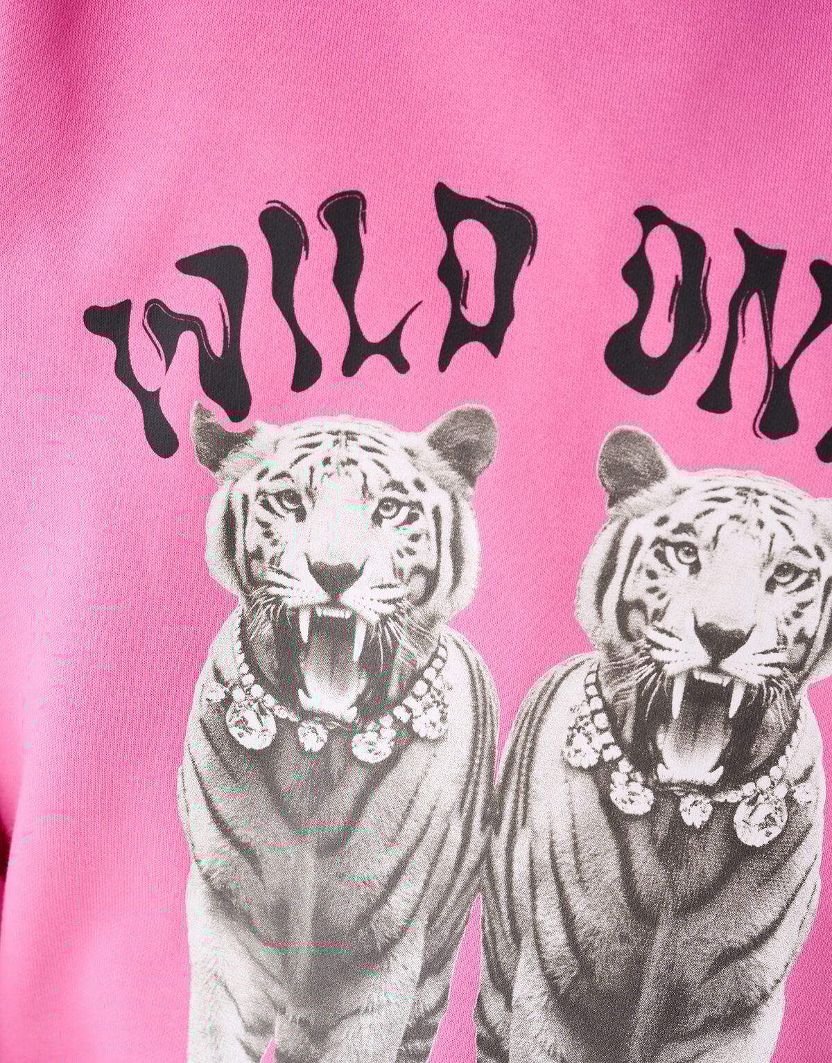 Tijger Artwork Sweater Roze SHOEBY GIRLS