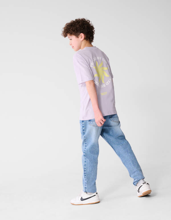 Market Artwork T-shirt Lichtpaars SHOEBY BOYS