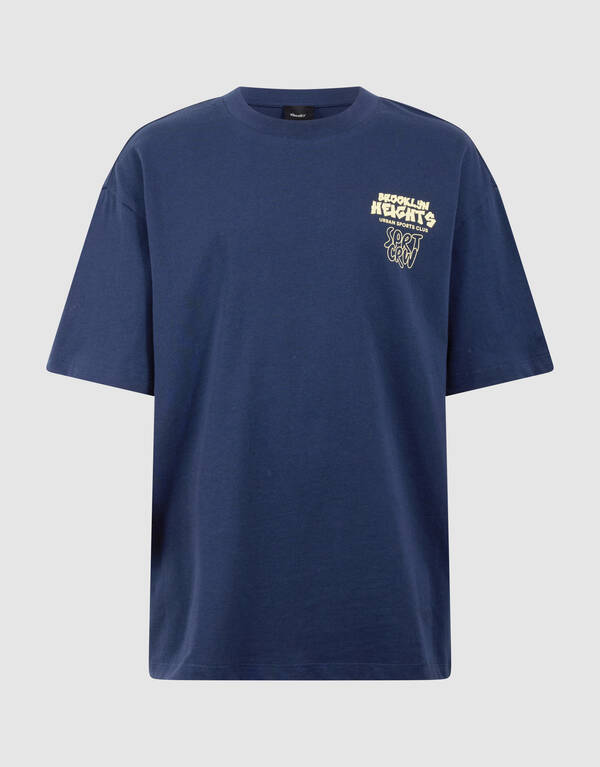 Brooklyn Artwork T-shirt Donkerblauw SHOEBY BOYS