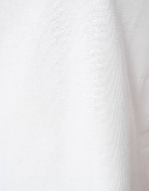 Cropped Boxy Fit T-shirt Wit SHOEBY WOMEN