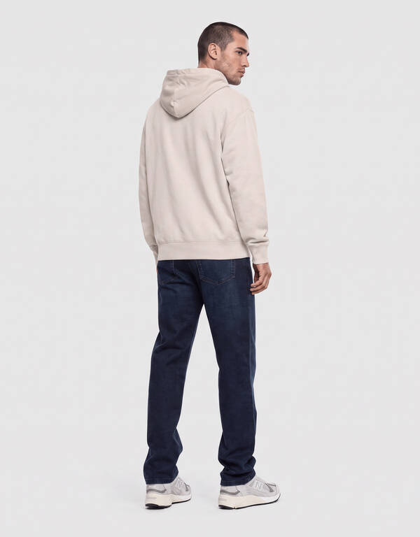 Jacquard Hoodie Zand SHOEBY MEN