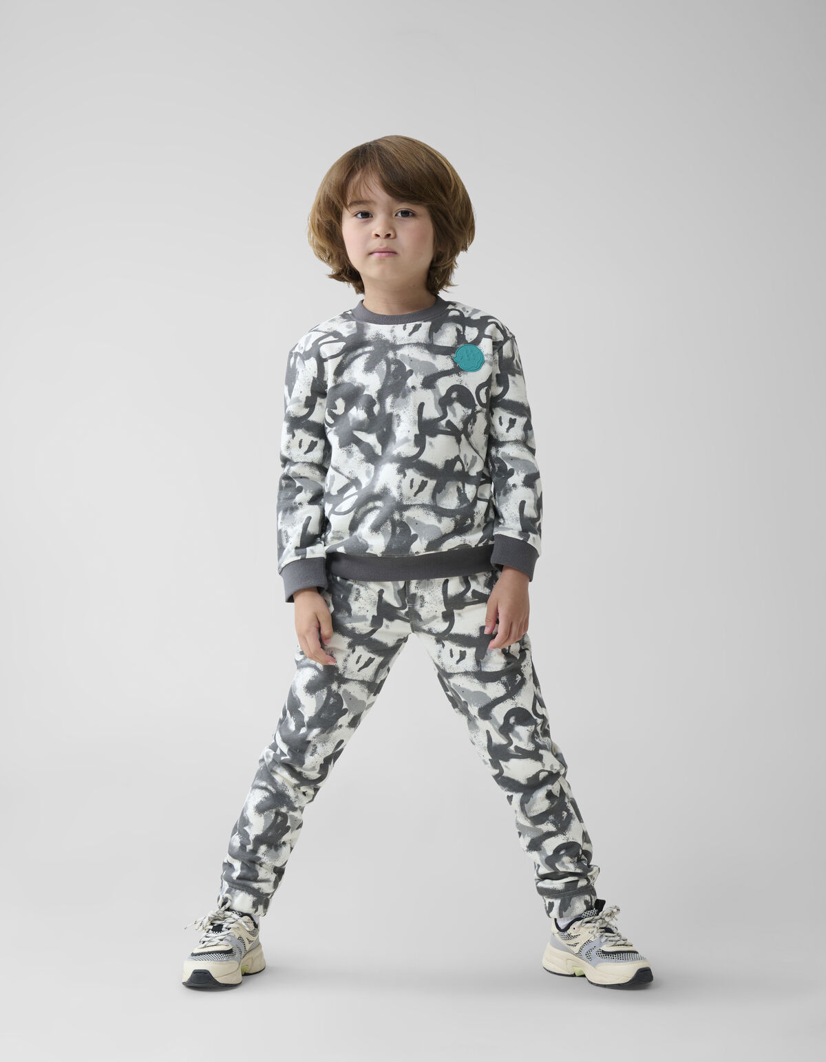 Spray Sweater Grijs SHOEBY BOYS