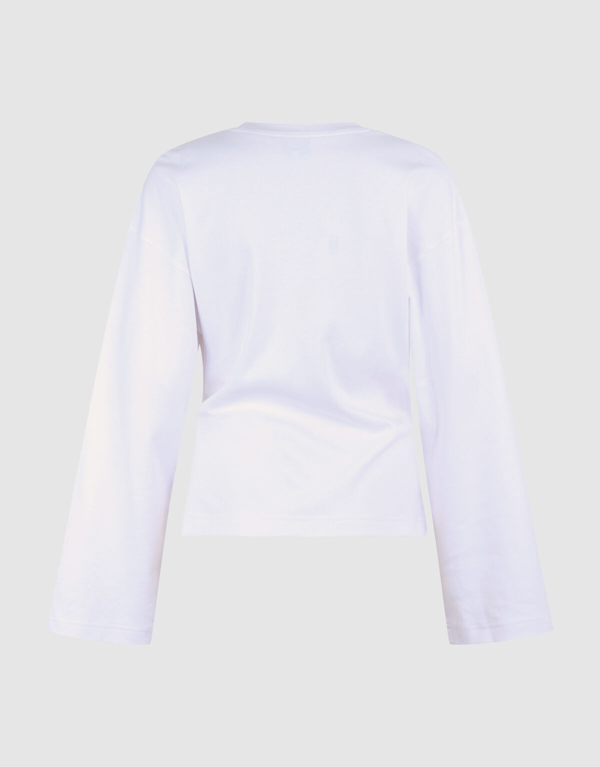 Knotted Longsleeve T-shirt Wit SHOEBY WOMEN