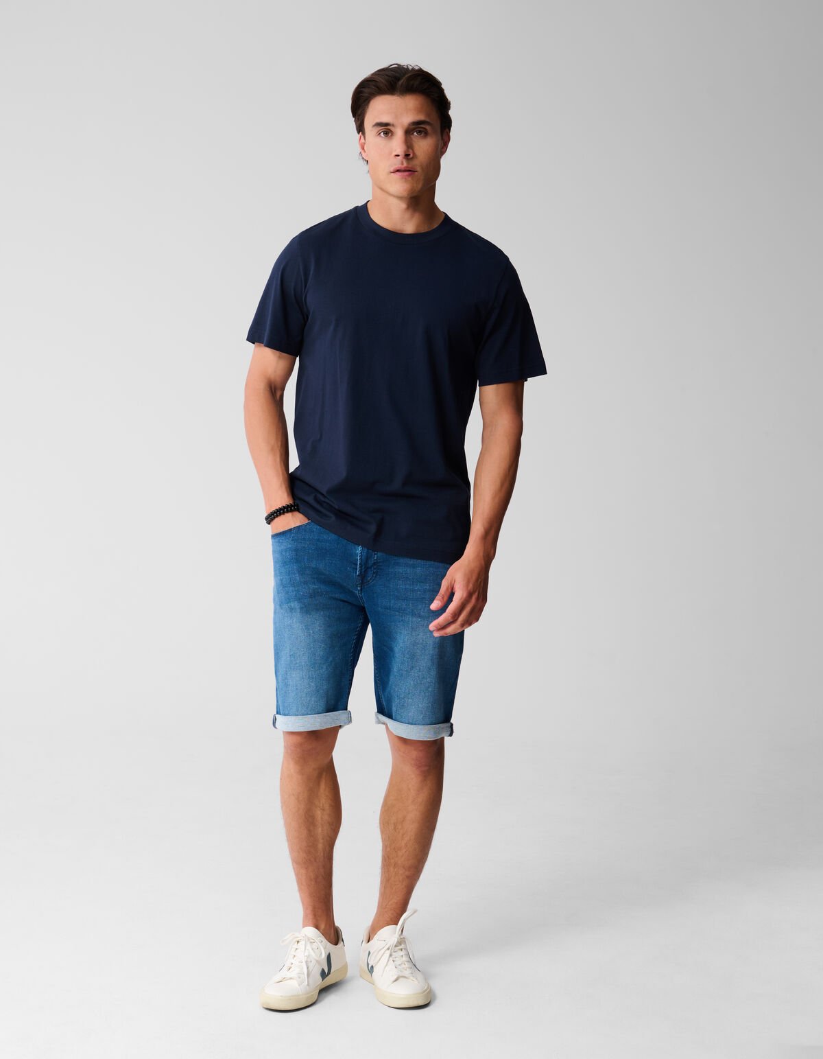 Studio T-shirt Donkerblauw SHOEBY MEN