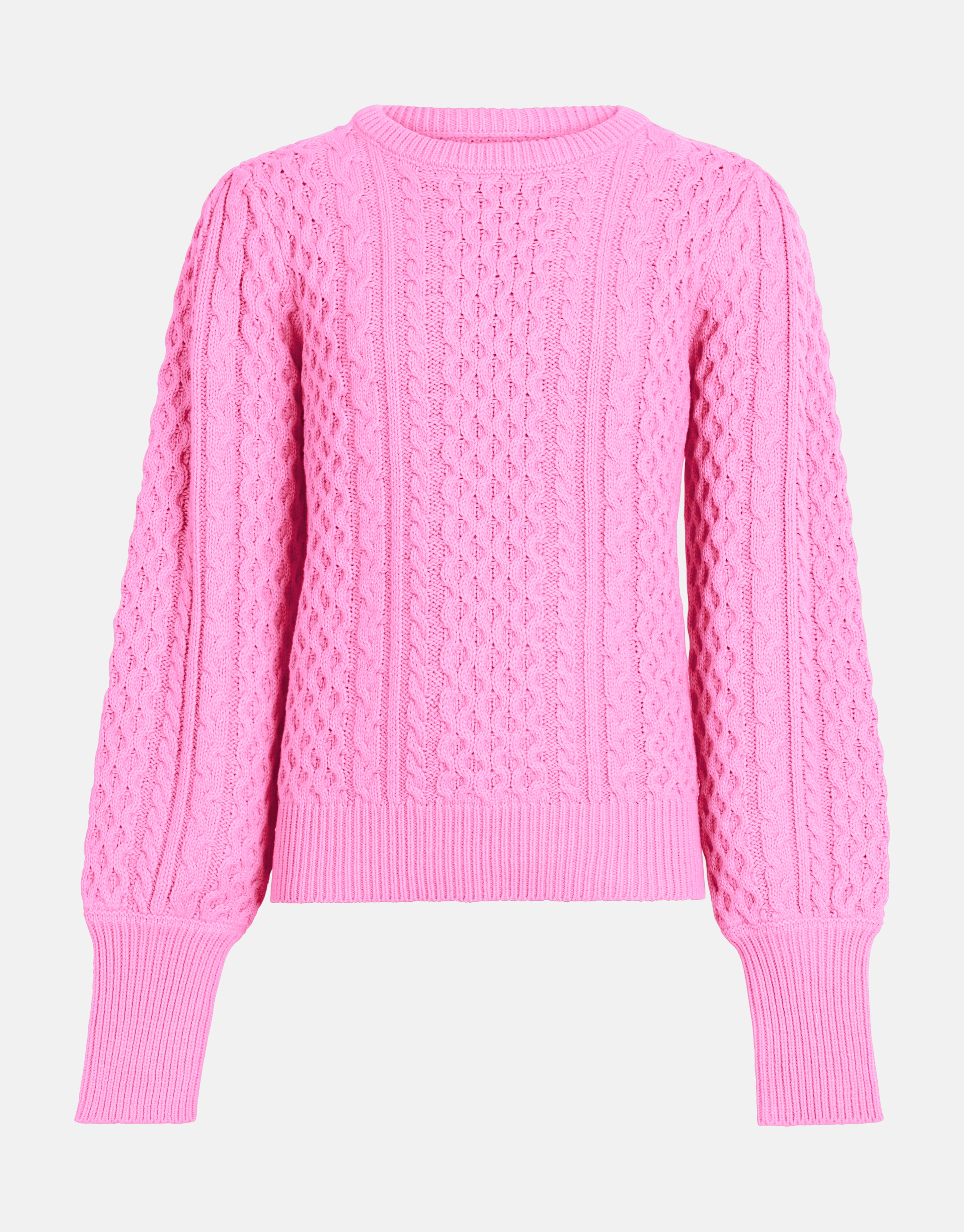 Gebreide Kabeltrui Roze SHOEBY GIRLS