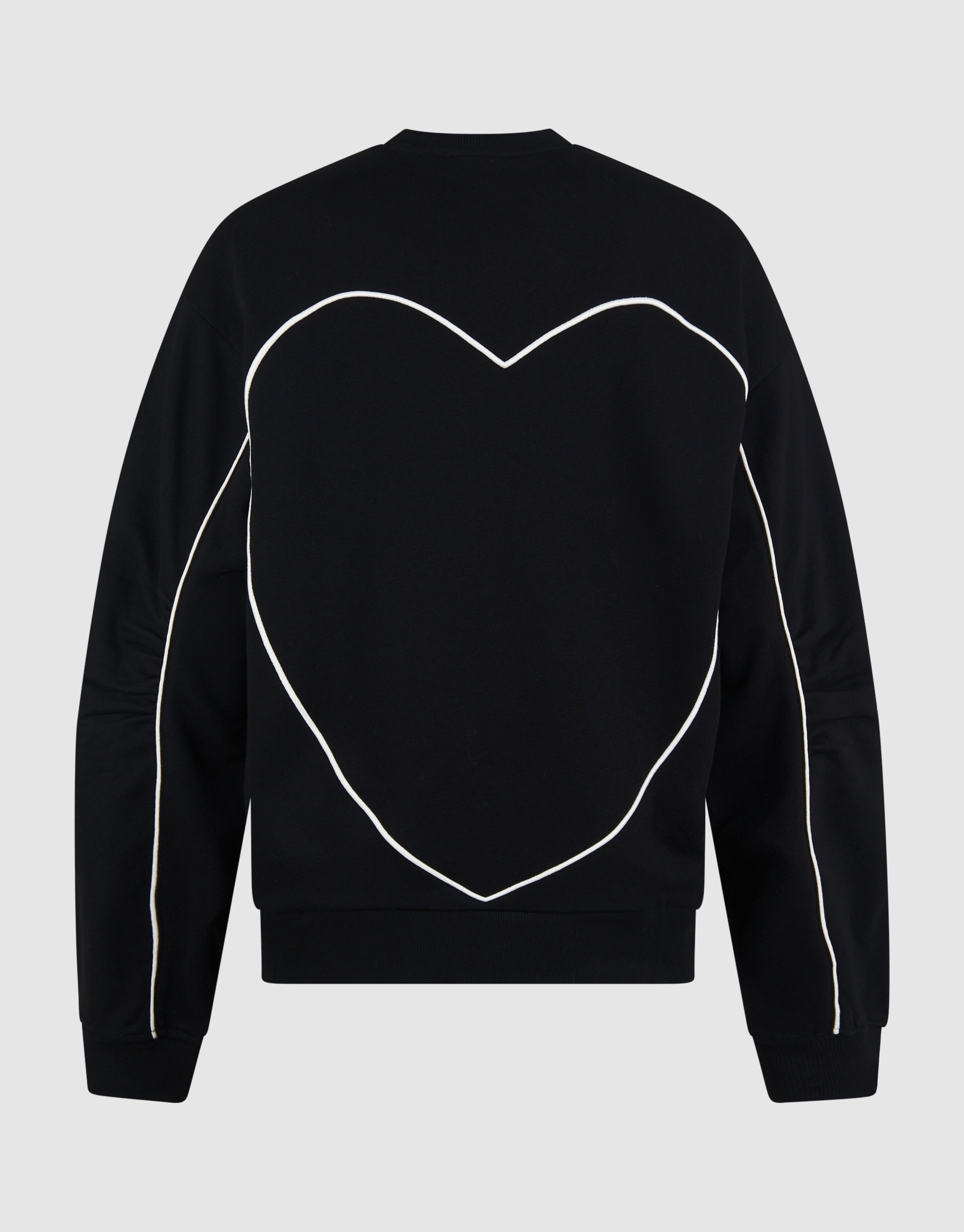 Heart Artwork Sweater Zwart SHOEBY WOMEN