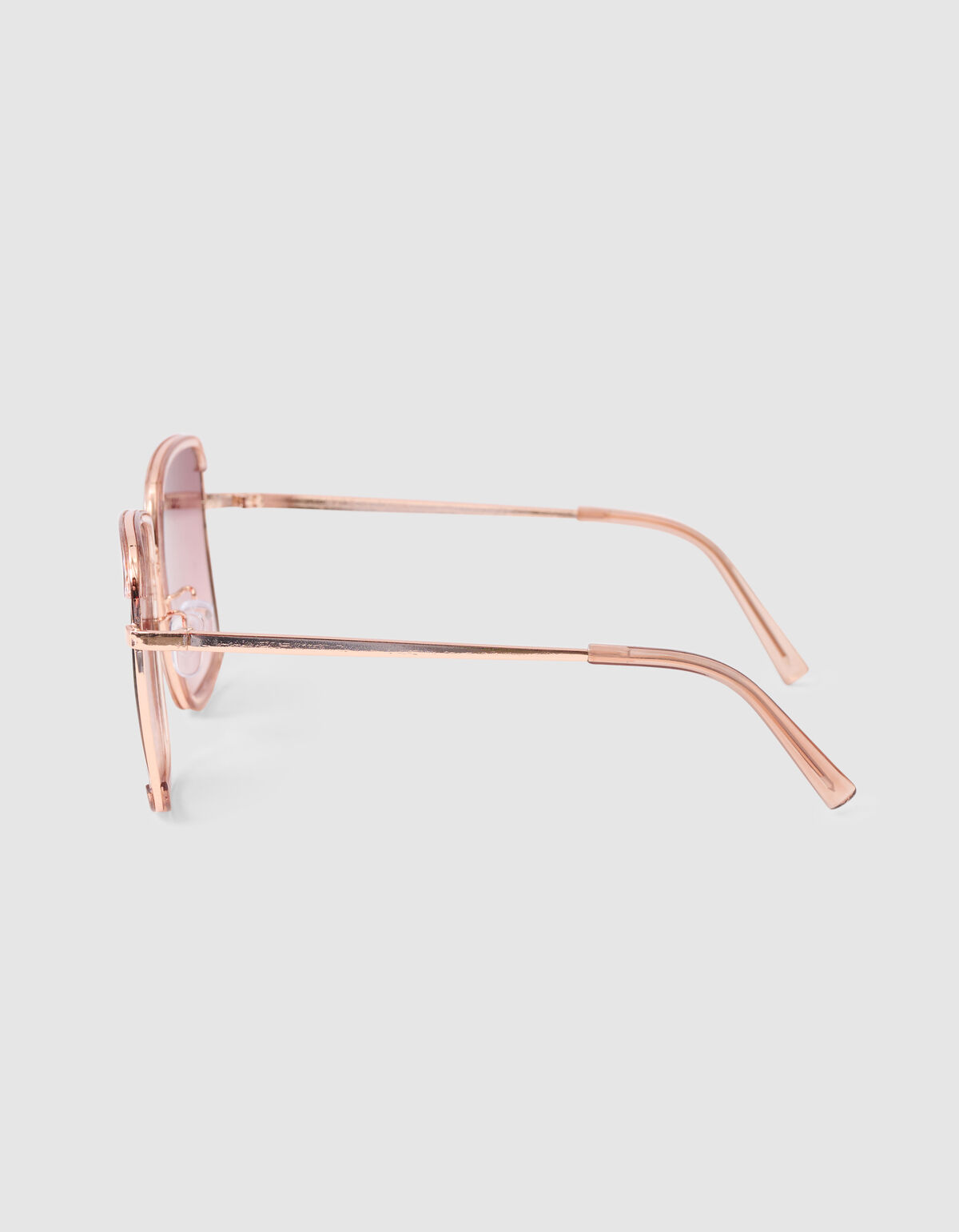 Square Zonnebril Lichtbruin SHOEBY ACCESSOIRES