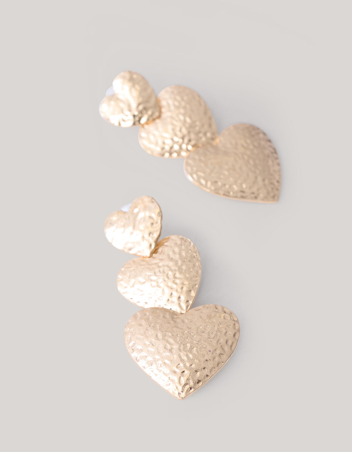 Heart Oorbellen Goud SHOEBY ACCESSOIRES