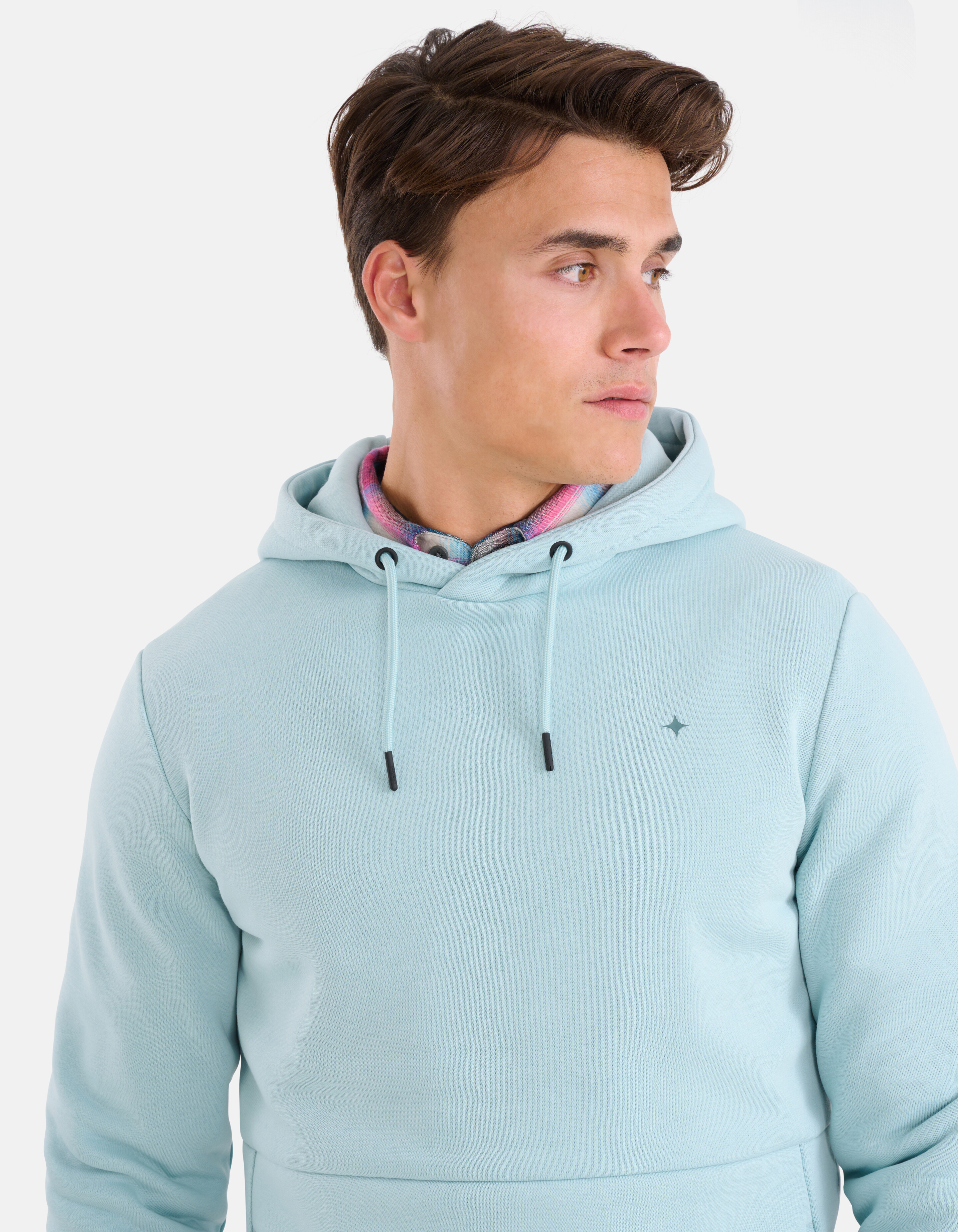 Grafische Hoodie Lichtblauw SHOEBY MEN