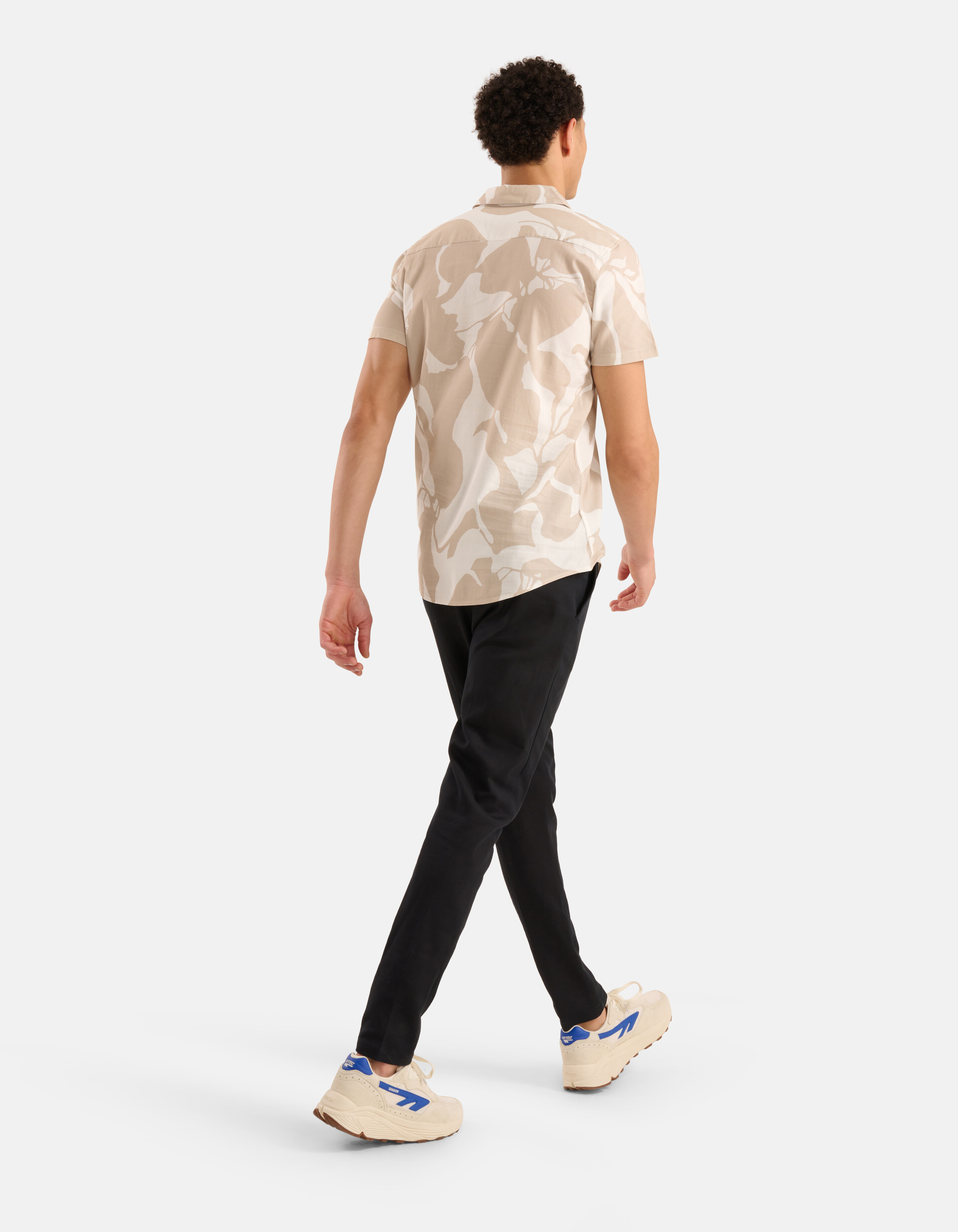 Artwork Overhemd Beige SHOEBY MEN