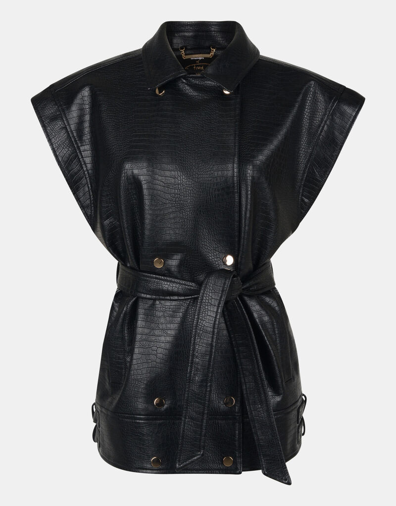 Croco Gilet by Fred van Leer