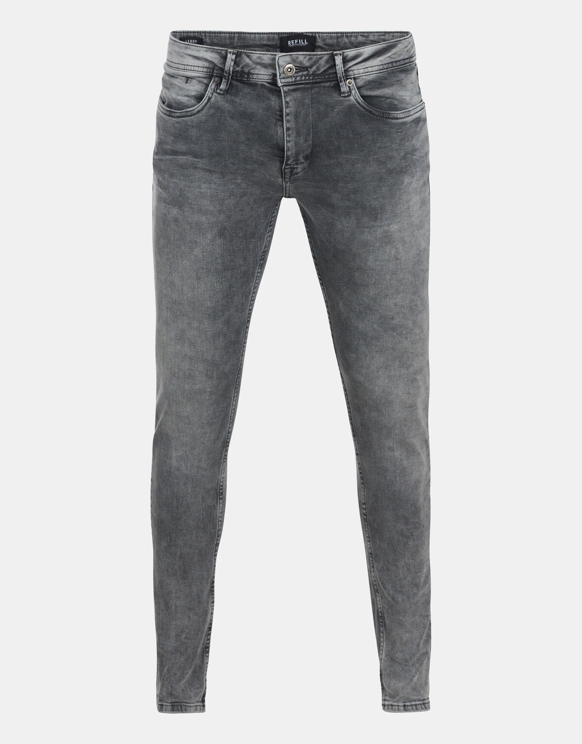 Leroy Skinny Grey Jeans L34 REFILL AUTHENTIC
