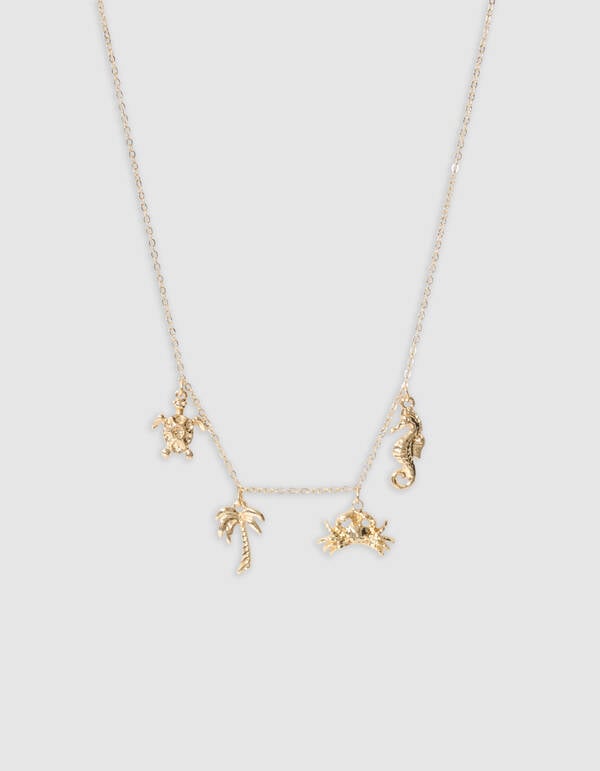 Sea Charm Ketting Goud SHOEBY ACCESSOIRES