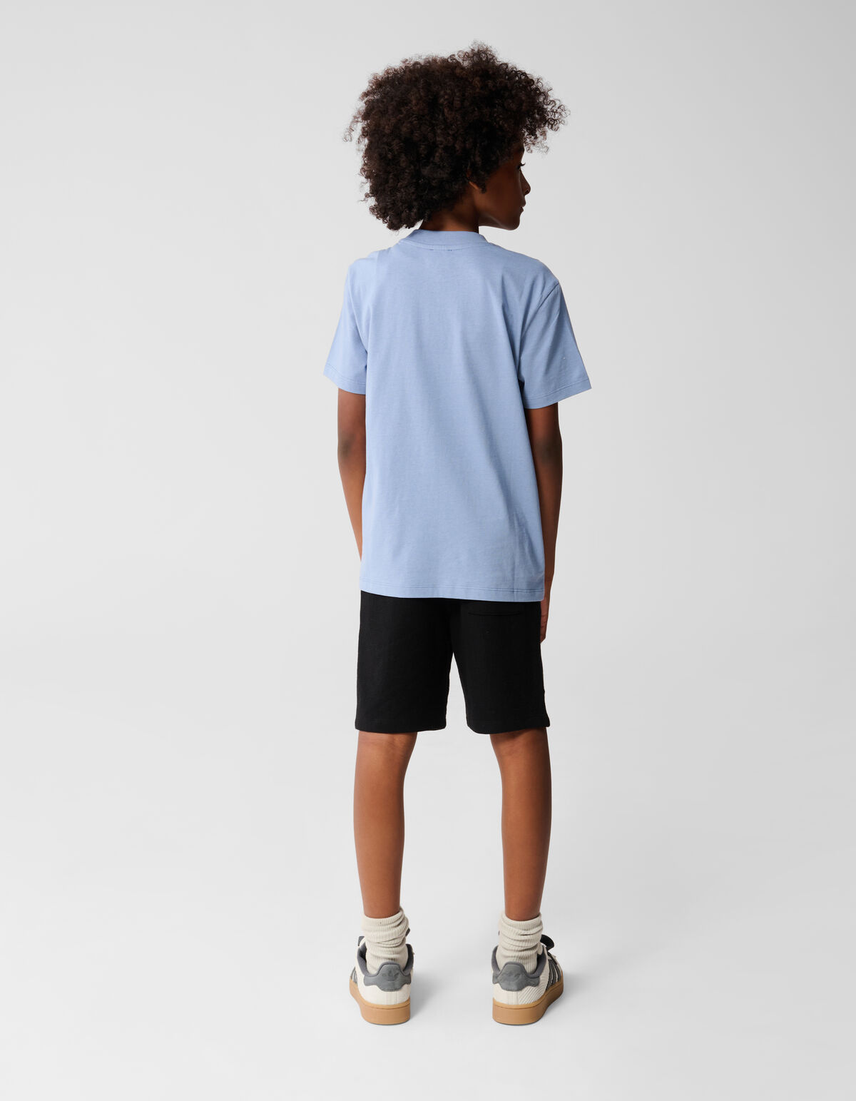 Tekst Artwork T-shirt Blauw SHOEBY BOYS