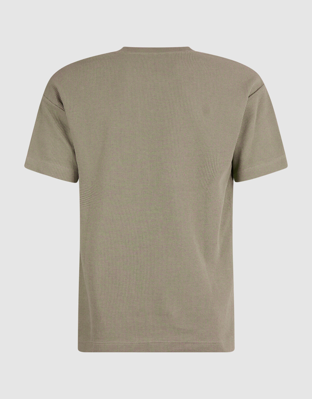 Waffle T-shirt Groen SHOEBY MEN