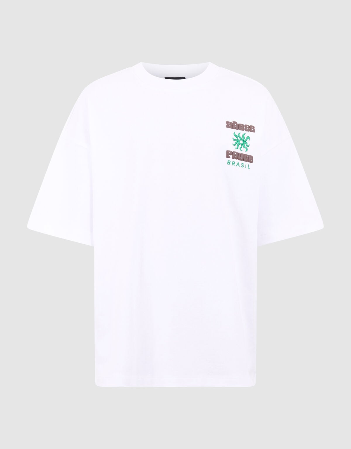 Sao Paolo Artwork T-shirt Wit SHOEBY BOYS