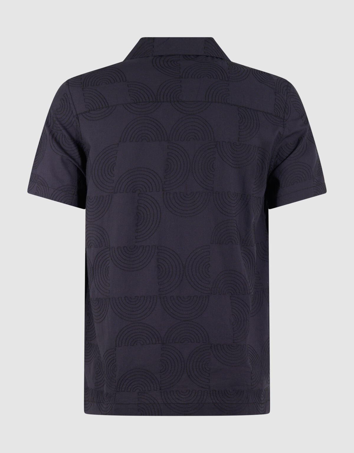 Multiple Embroidery T-shirt Donkergrijs SHOEBY MEN