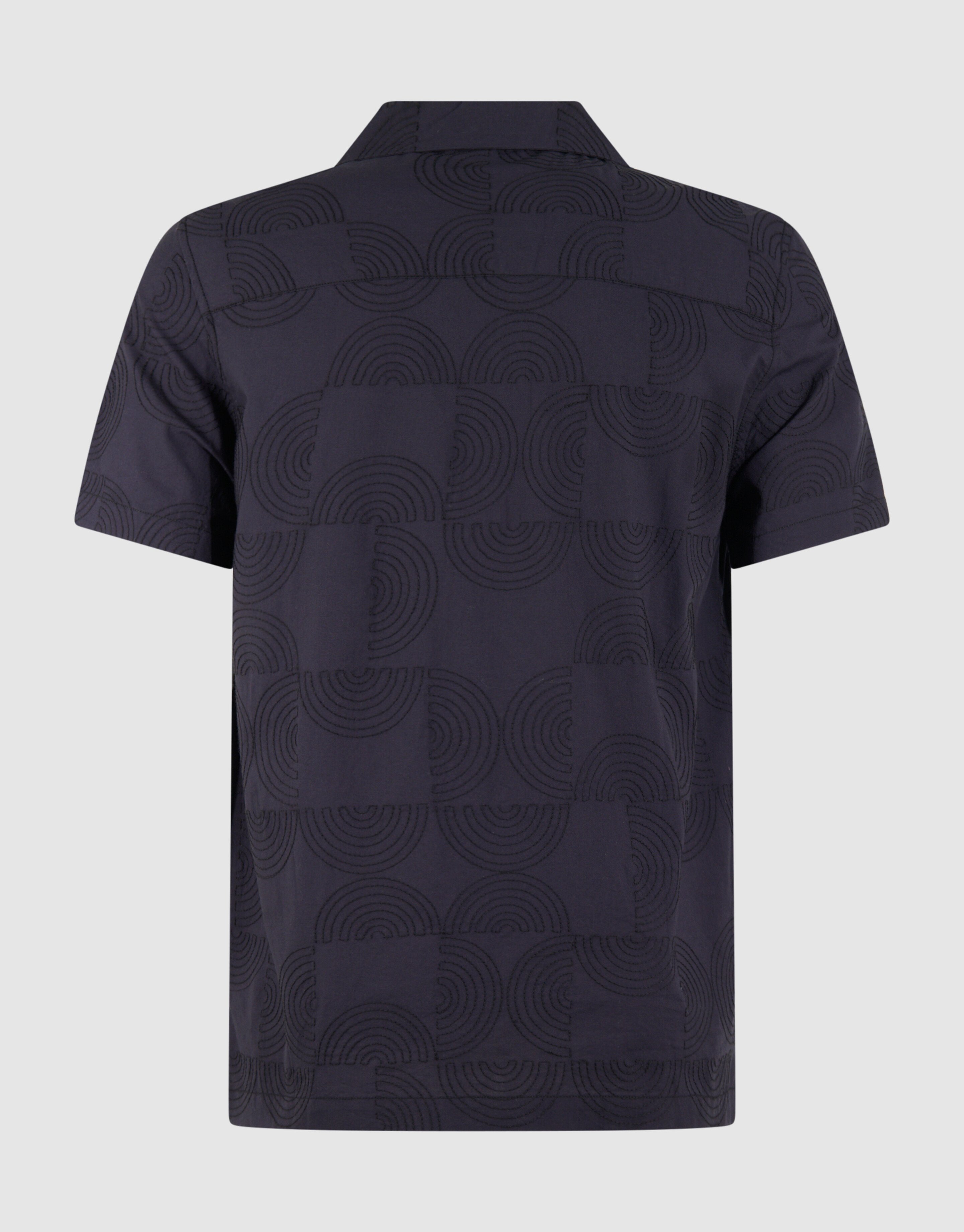 Multiple Embroidery T-shirt Donkergrijs SHOEBY MEN