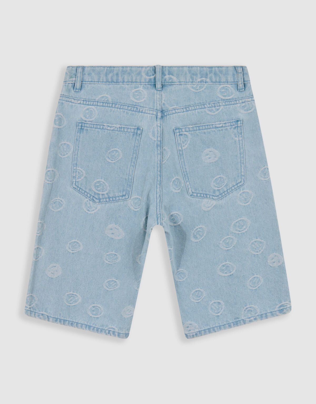 Denim Smiley Short Bleached SHOEBY BOYS