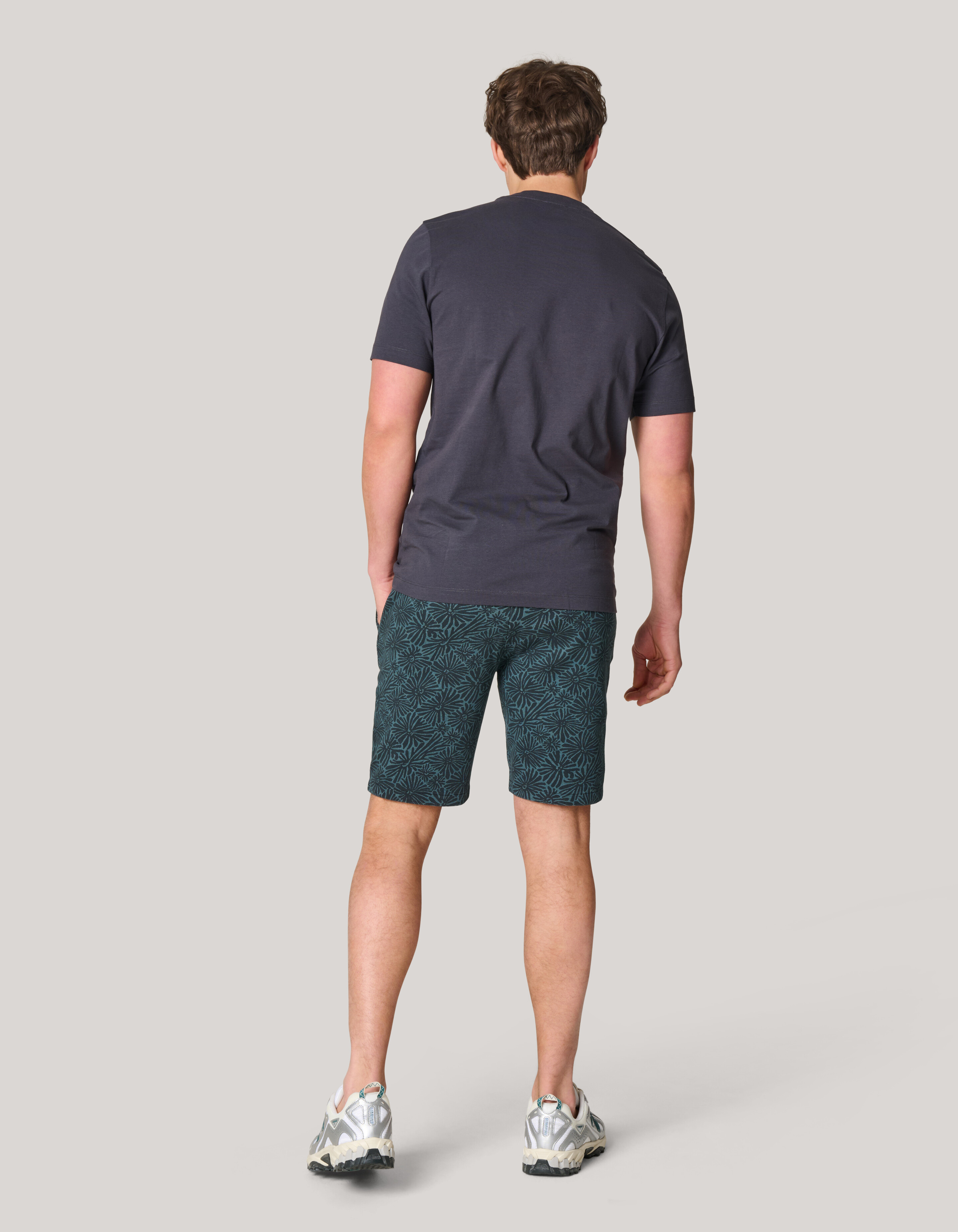 Artwork T-shirt Donkergrijs SHOEBY MEN