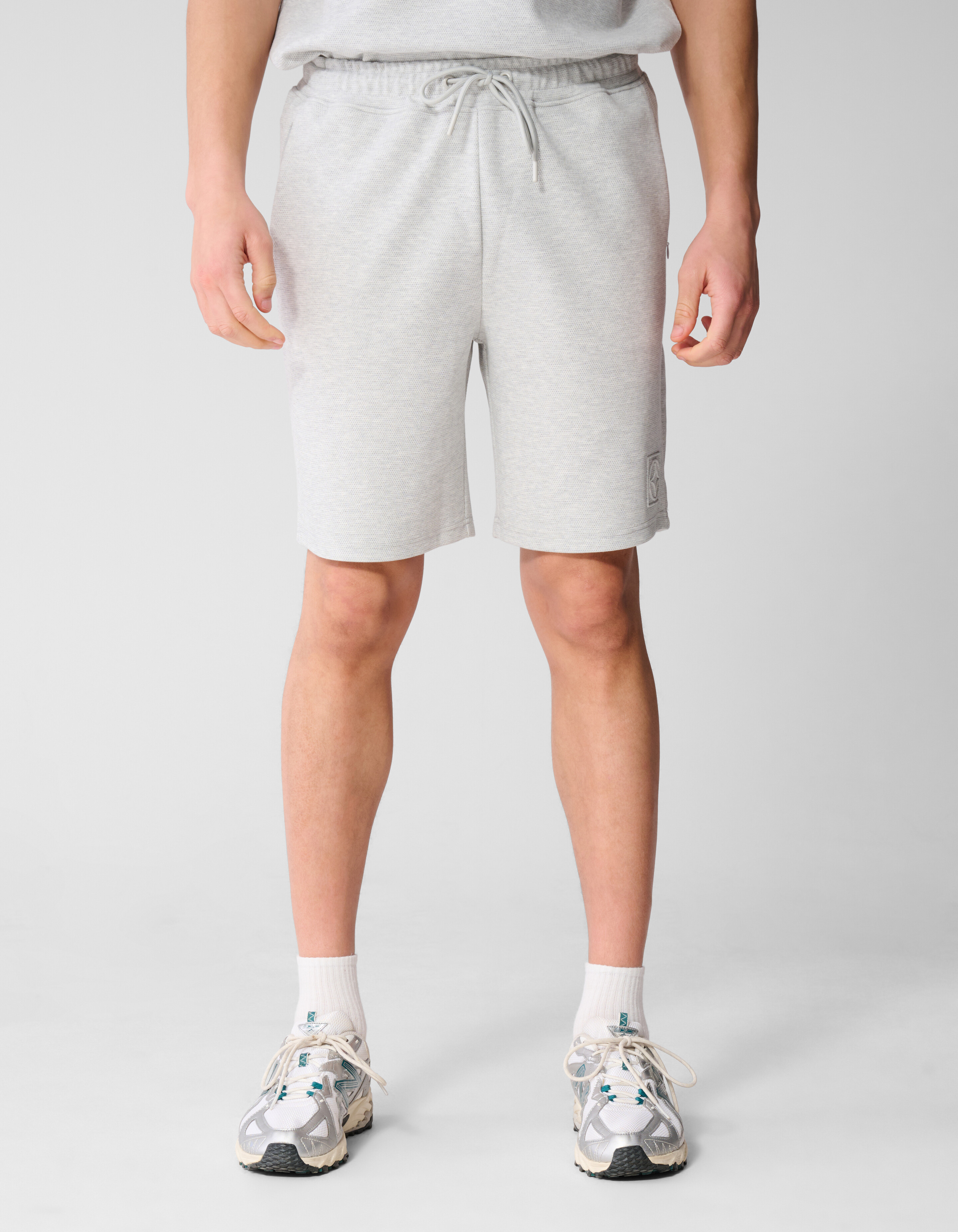 Logo Short Lichtgrijs SHOEBY MEN