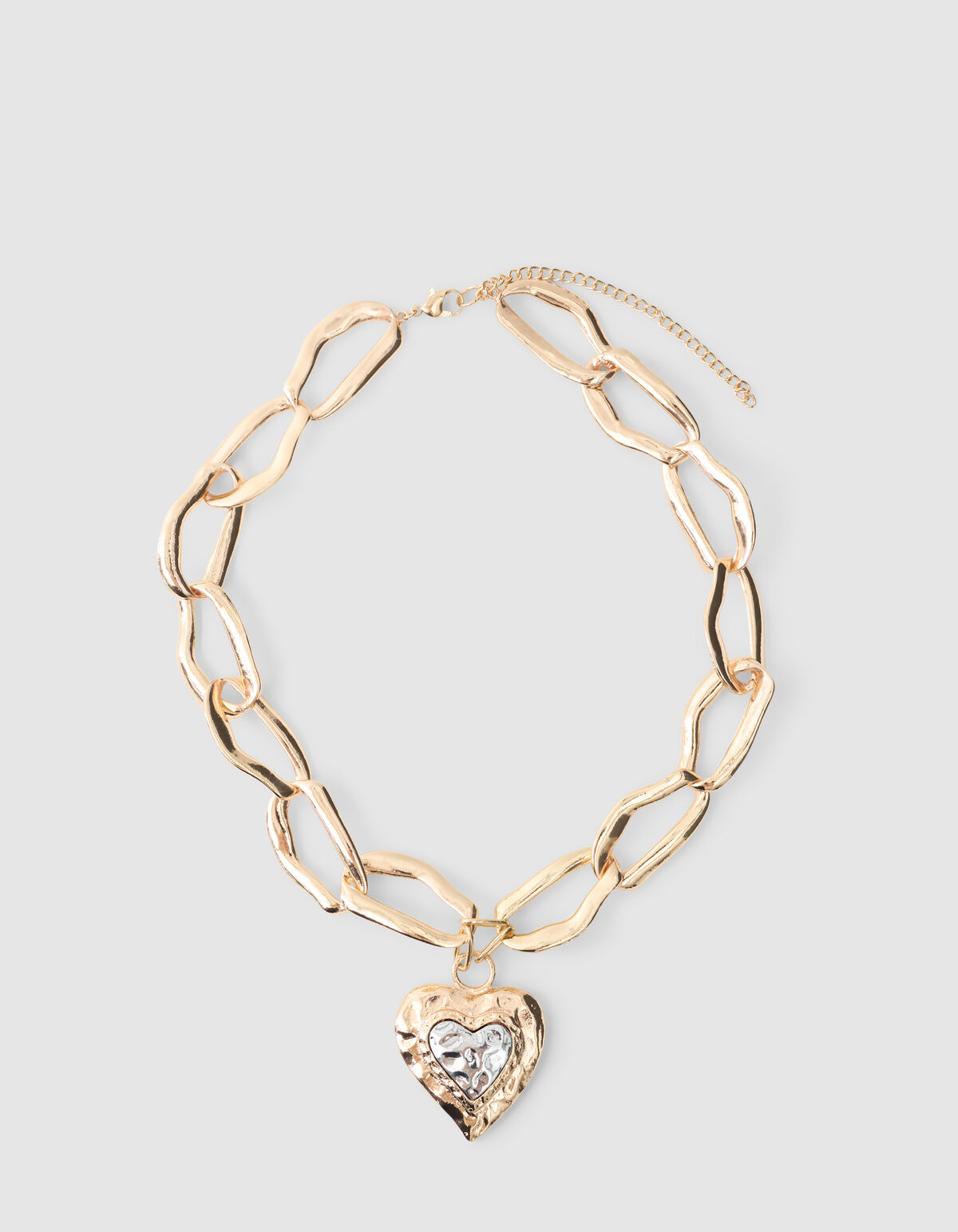 Hammerd Heart Ketting Goud SHOEBY ACCESSOIRES