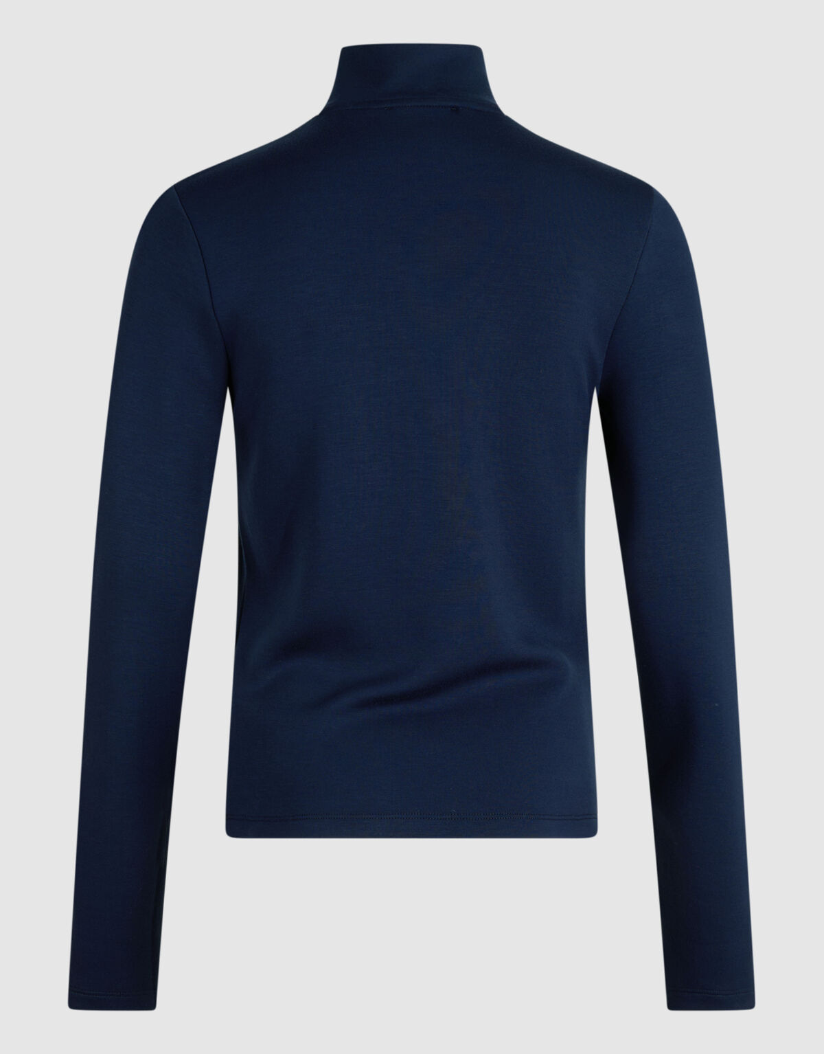 Zipper Longsleeve Top Donkerblauw SHOEBY WOMEN