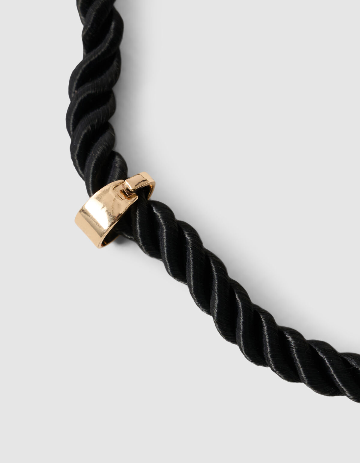 Touw Ketting Zwart SHOEBY ACCESSOIRES