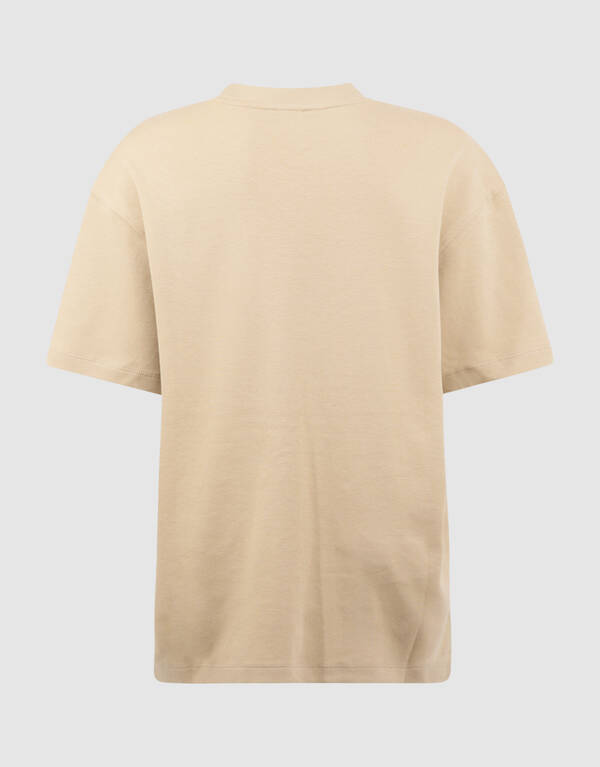 Basis Label T-shirt Zand SHOEBY BOYS