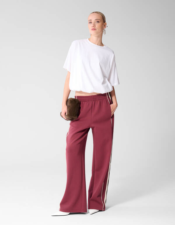 Oversized Balloon T-shirt Wit SHOEBY WOMEN