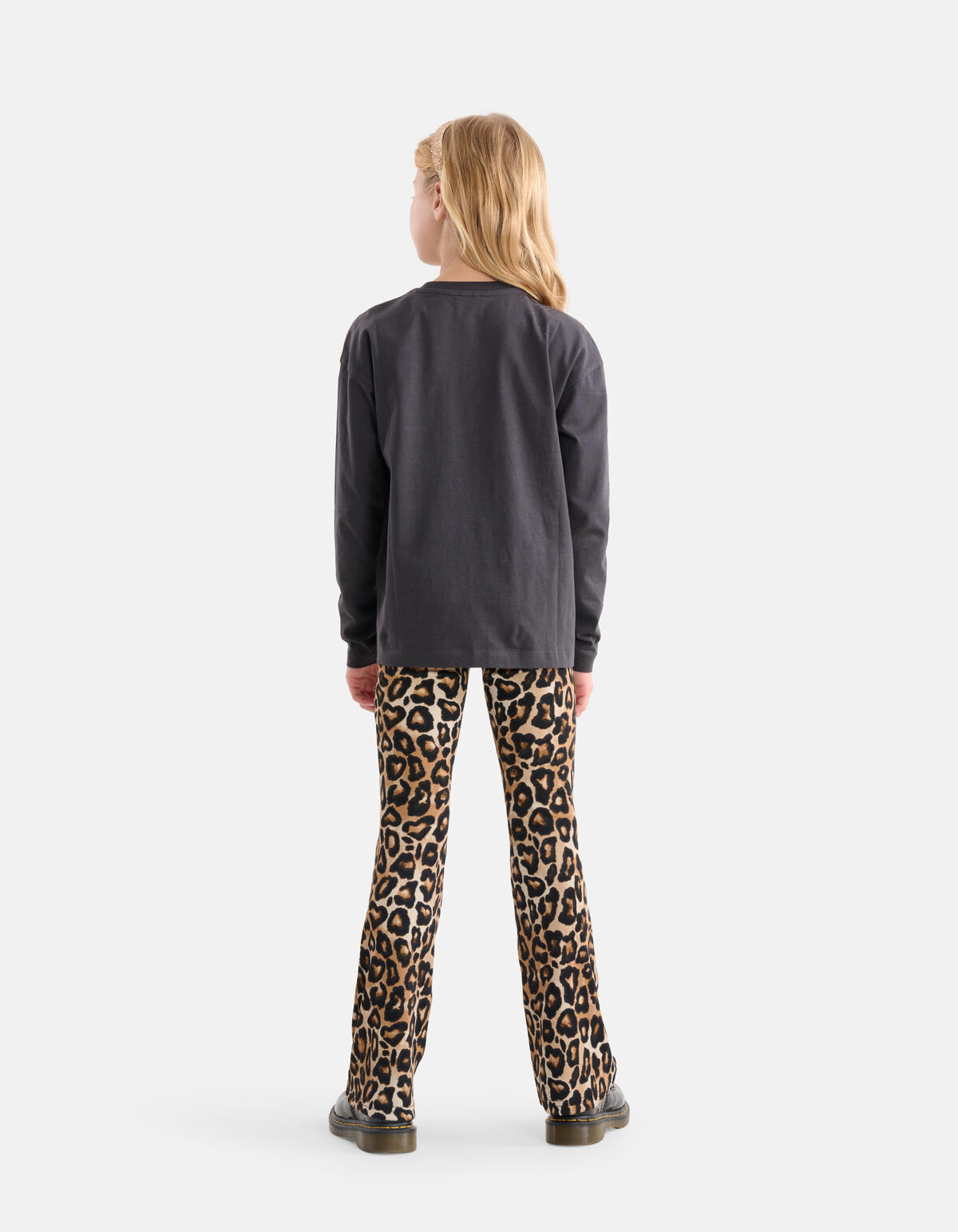 Artwork Longsleeve Donkergrijs SHOEBY GIRLS